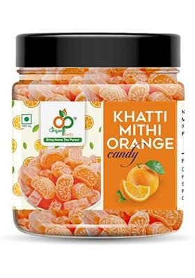 Organic Purify Orange Candy|Narangee Toffee|Orange Flavoured (Pack Of ) Jar Pack Toffee (400 G)