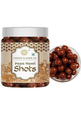Indian Flavor Co Mouth Freshener & Digestive Mukhwas | Chewable Pan Toffee Supari-Free Paan Masti Shots Candy (250 G)