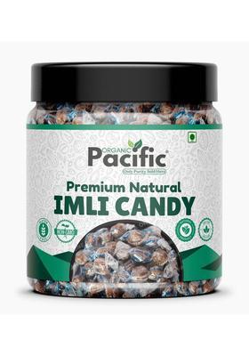 Organic Pacific Imli Candy | Tangy Tamarind Treat Sweet, Sour & Refreshing Flavor Sweet Tangy, Chatpata, Slightly Bitter (250 G)