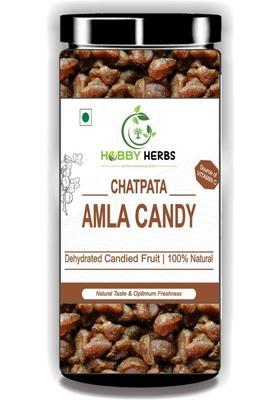 Hobby Herbs Chatpata Amla Candy |Masala |Indian Gooseberries | Dry Masala (200 G)