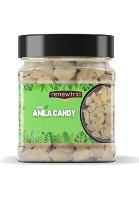Renewtria Sweet Amla Candy 250 Gm Pack/Dry / Indian Gooseberries - (250 Jar) G)