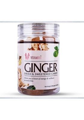 Vitamith (Dried And Sweetened Ginger Candy) Natural, Spicy-Sweet Snack Candy (300 G)