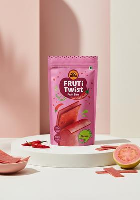 Go Desi Guava Fruti Twist Fruit Bar Candy (70 G)