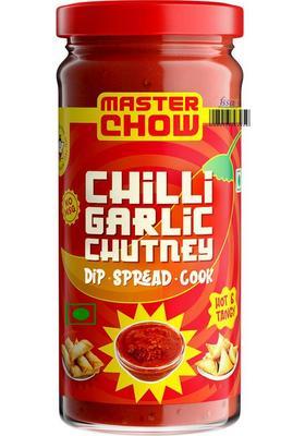 Masterchow Chilli Garlic Chutney (250G) | Made With Fresh Tomatoes & Red Chilies Granules (250 G)