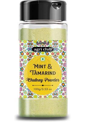 Agri Club Mint Tamarind Chutney Powder 200Gm/7.53Oz (2X100) (2X100 G)