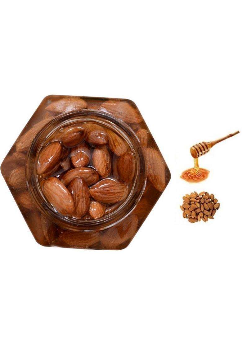 Himalayan Street Raw Honey 100% Natural Unprocessed Acacia Almond & Comb 500 Gm X 2 Pack. (1 Kg) - Indya