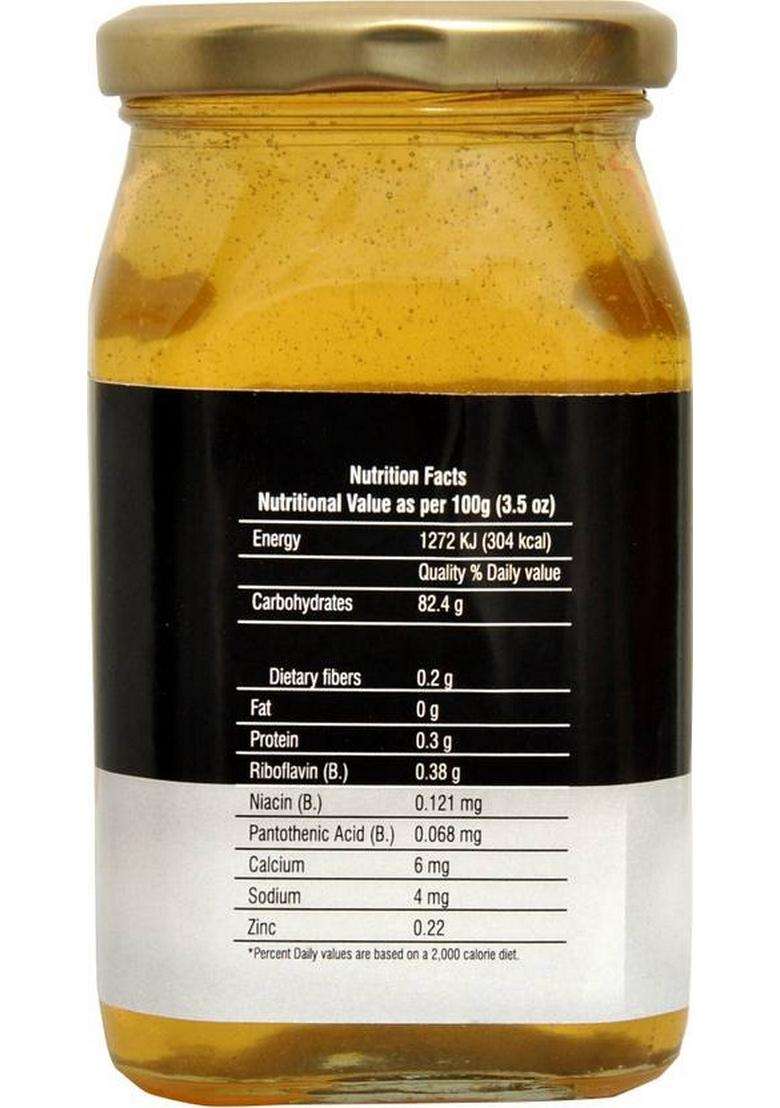 Nature Trust Kashmiri Acacia Raw Honey Pure Natural & Unfiltered White (500 G) - Indya
