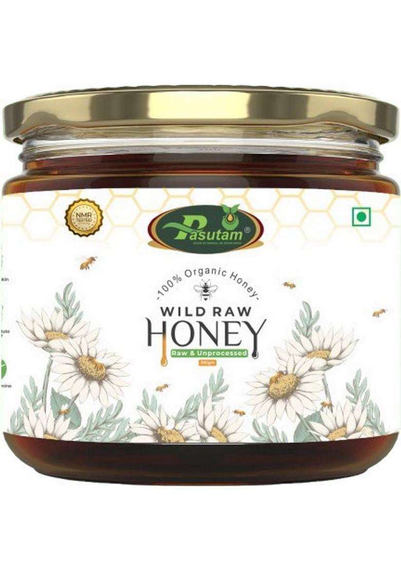 Pasutam Honey Pure Raw Organic | 250Gm Honey| Natural Farm (250 G) - Indya