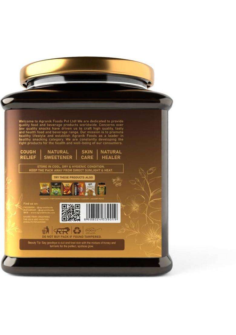 Agranik Pure Natural Honey (500 G) - Indya