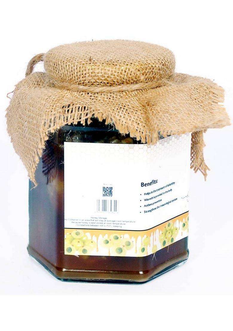 Cultiway Organics Mother Hand Made Herbal Organic Amla Murabba (500 G) - Indya