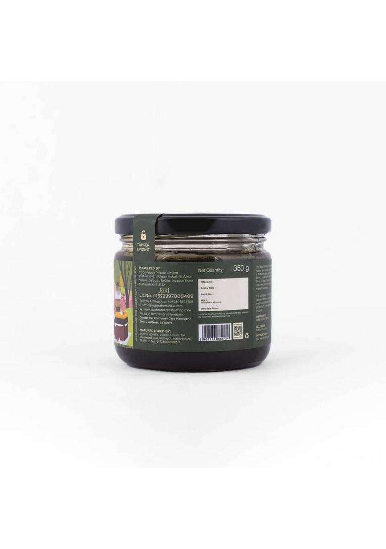 Two Brothers Organic Farms Forest Honey, Multifloral (350 G) - Indya