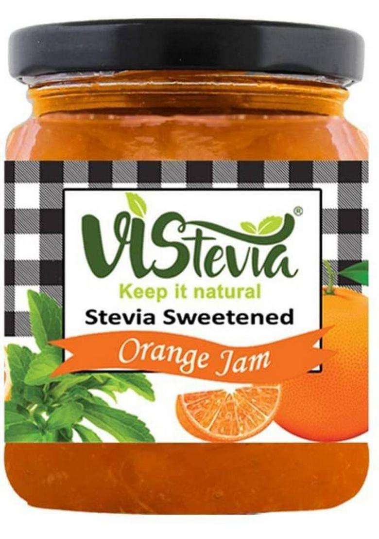 Vistevia Sugar Free Combo Of Orange & Mulberry Jam- Pack 2 (220G X 2) (440 G, - Indya