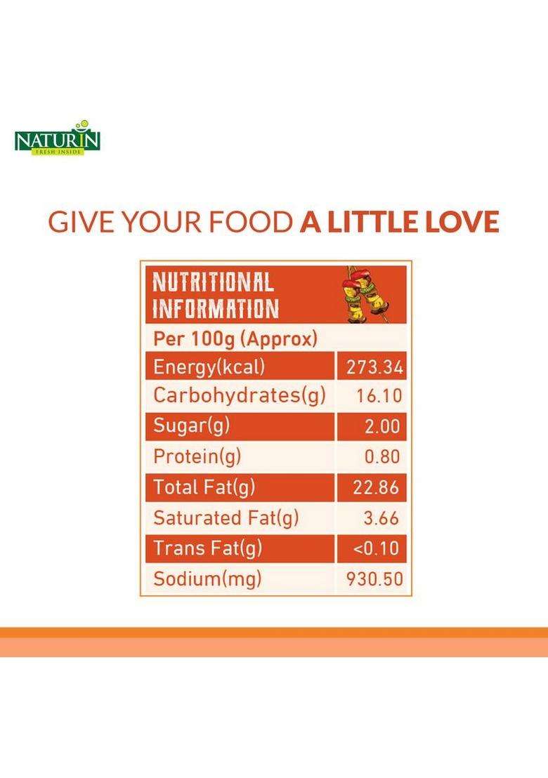 Naturin Pack Of 3- Tandoori Mayo 290G, Thousand Island 290G And Pizza Pasta Sauce 425G Dip (3 X 335 G) - Indya