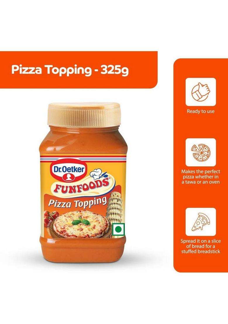 Fun Food Pizza Topping, 325G Sauce (325 G) - Indya