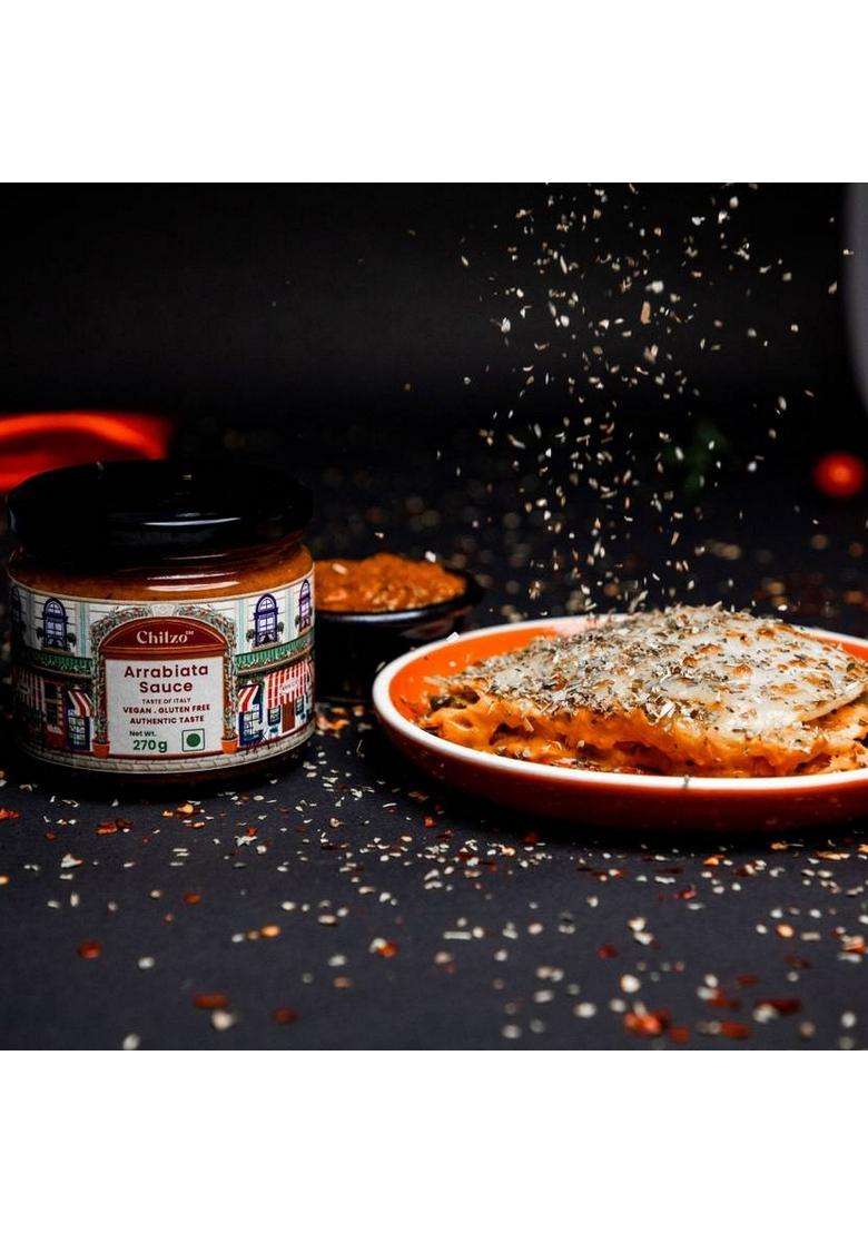 Chilzo Arrabbiata Sauce (270 G) - Indya