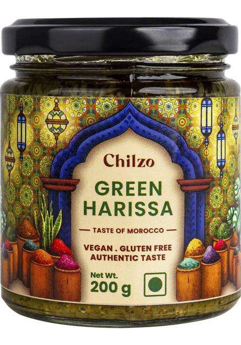 Chilzo Green Harissa Sauce & Dip (200 Ml)