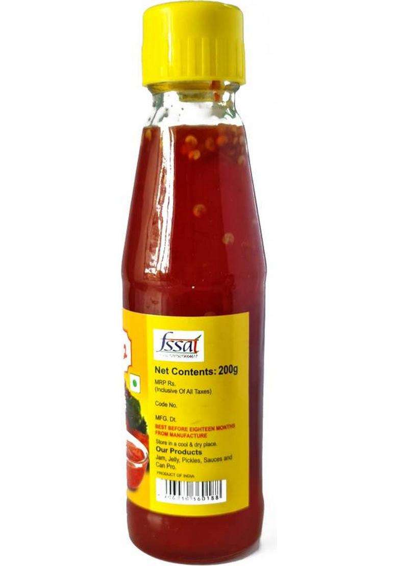 Apollo Sweet Chilli Sauce (200 Ml) - Indya