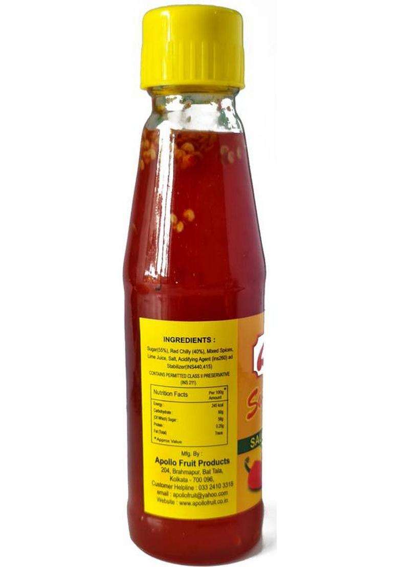 Apollo Sweet Chilli Sauce (200 Ml) - Indya