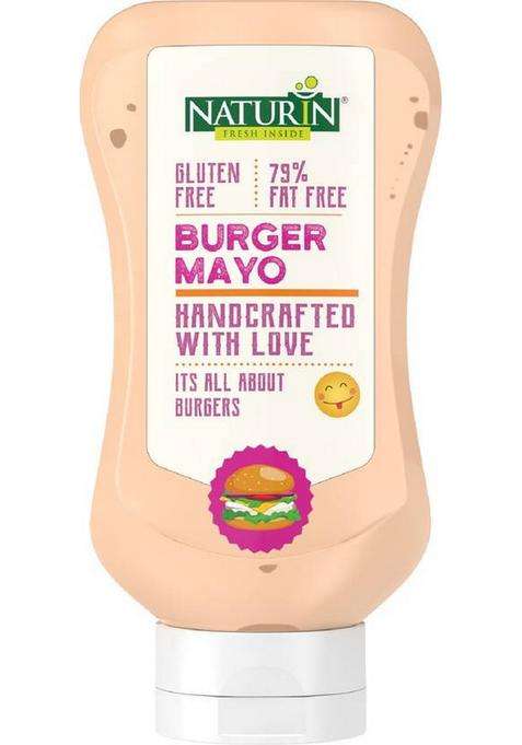 Naturin Burger Mayo| 100% Vegetarian Mayonnaise | Eggless Mayonaise Dip (290 G)