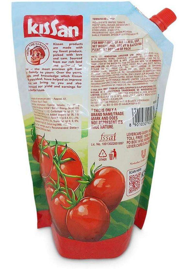 Kissan Fresh Tomato Ketch Ketchup (850 G) - Indya