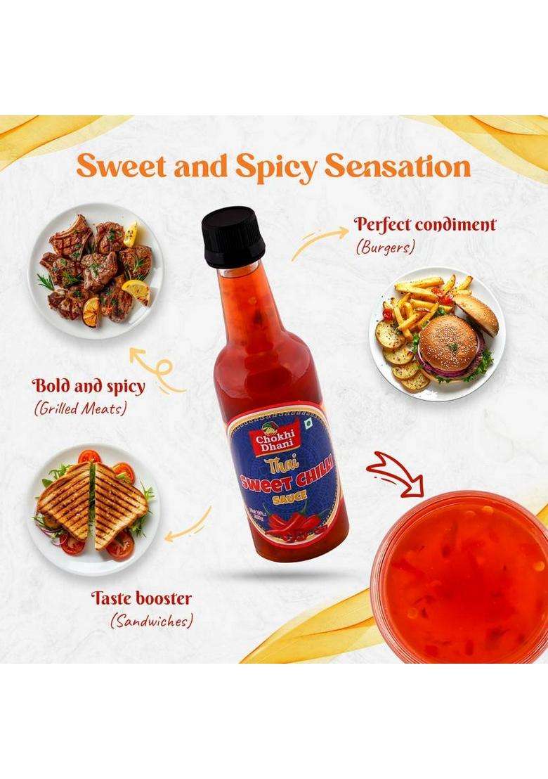 Chokhi Dhani Thai Sweet Chilli Sauce (250 G) - Indya
