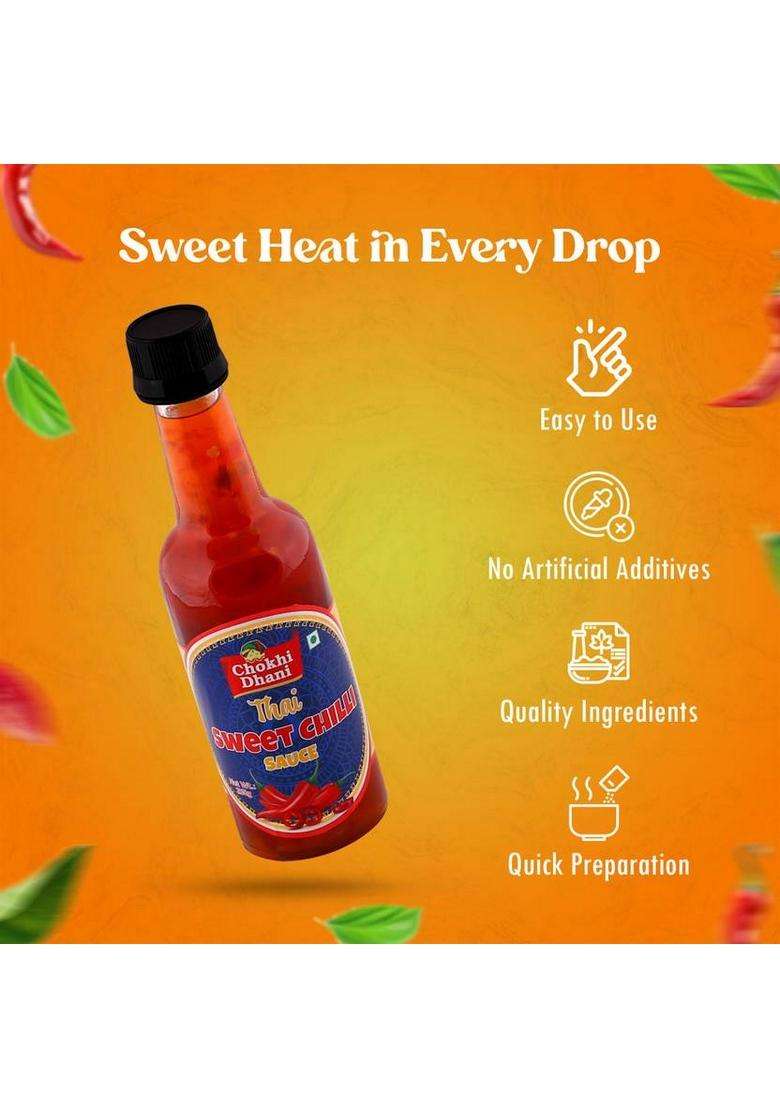 Chokhi Dhani Thai Sweet Chilli Sauce (250 G) - Indya