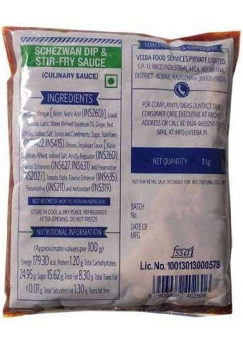 Veeba Schezwan Sauces (1 Kg) - Indya