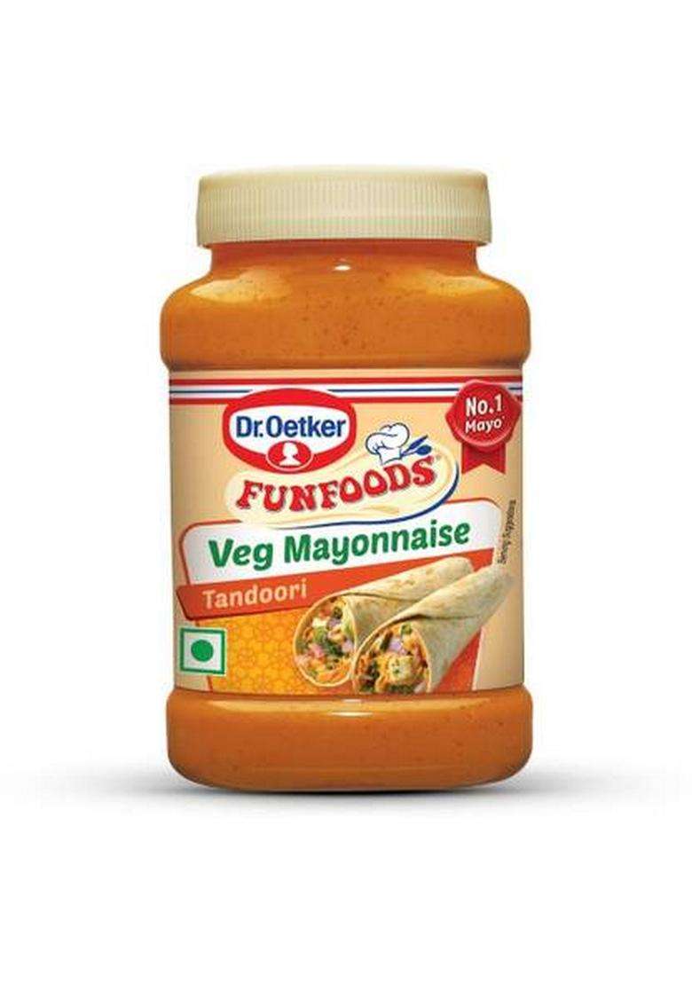 Funfoods Dr.Oetker Veg Tandoori Mayonnise Dip (245 G) - Indya