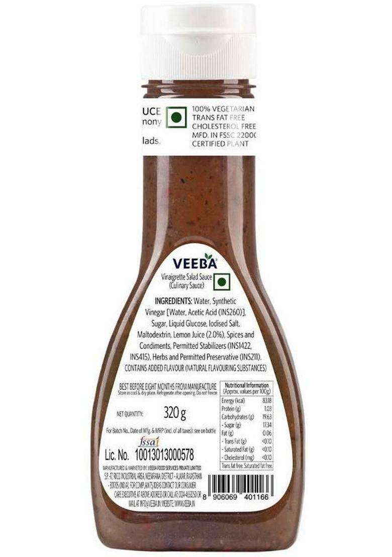 Veeba Sweet Onion Sauce & Vinaigrette (2 X 335 G) - Indya