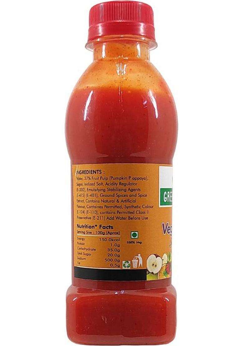 Green Piece Vegetable Sauce 200Gm Sauces & Ketchup (200 G) - Indya