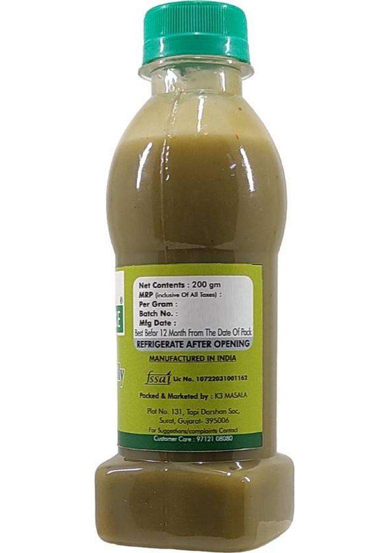 Green Piece Chilli Sauce 200Gm Sauces & Ketchup (200 G) - Indya