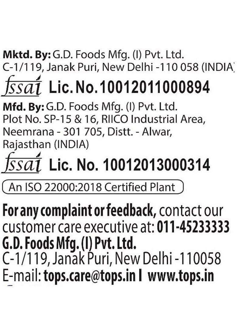 Tops Tomato Ketchup (850 G) - Indya