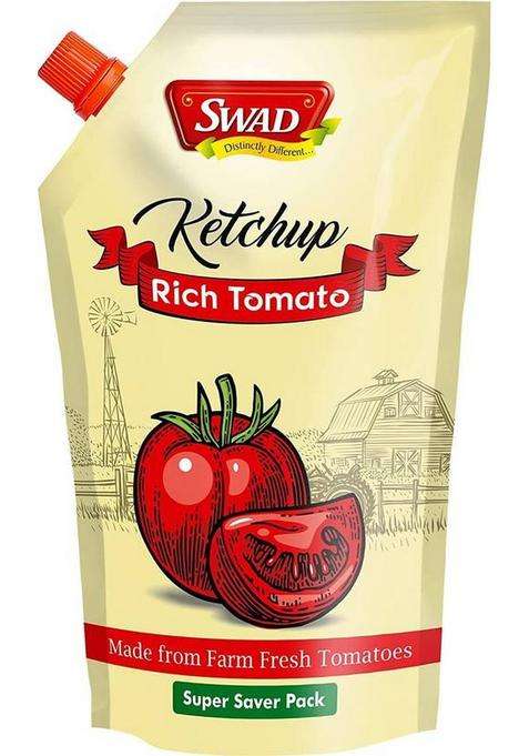 Swad Tomato Ketchup | Made From Farm Fresh Tomatoes Sauces & (1 Kg)