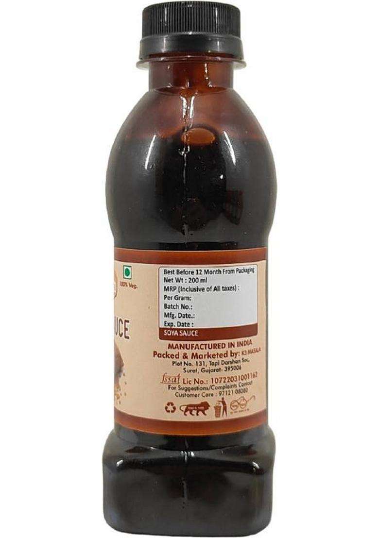 Fruvanta Soya Sauce (200Gm) Sauces & Ketchup (200 G) - Indya