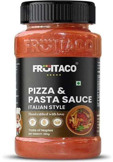 Fruitaco Pizza Pasta Sauce | Authentic Italian-Style Rich Tomato Base (280 G)