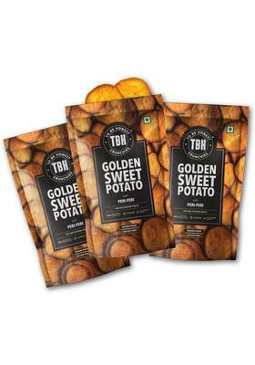 To Be Honest Vegetable Chips | Golden Sweet Potato With Peri |Gluten Free (3 X 35 G)