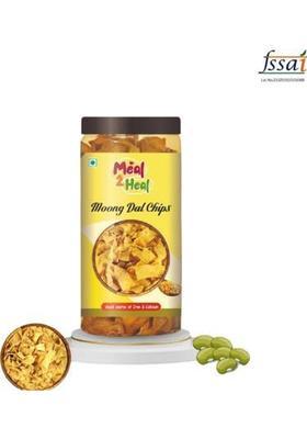 Meal2Heal Moong Dal Chips | Crispy & Protein-Rich Snack Baked And Healthy (150 G)