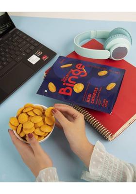 The Healthy Binge Ragi Crispies- Cajun Spice, Pack Of 9 (9X40G) Chips (9 X 40 G)