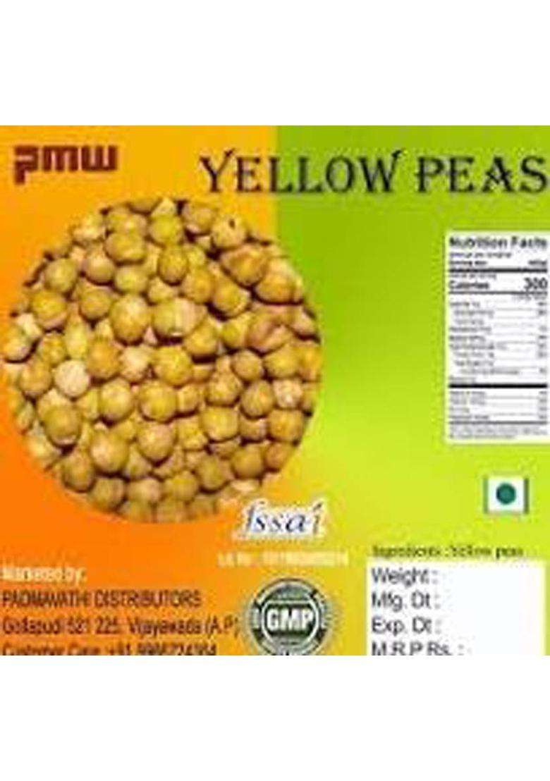 Pmw Roasted Yellow Peas - Batani 100 Grams(Bv) Puffcorn (100 G) - Indya