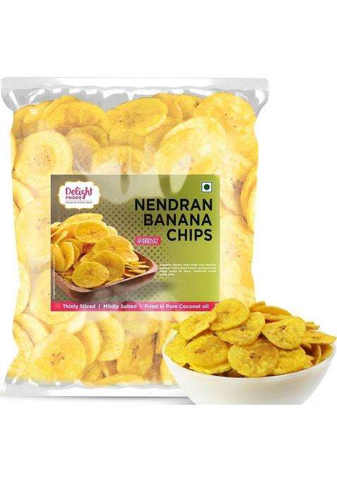 Delight Foods Kerala Nendran Banana Chips (400 G)