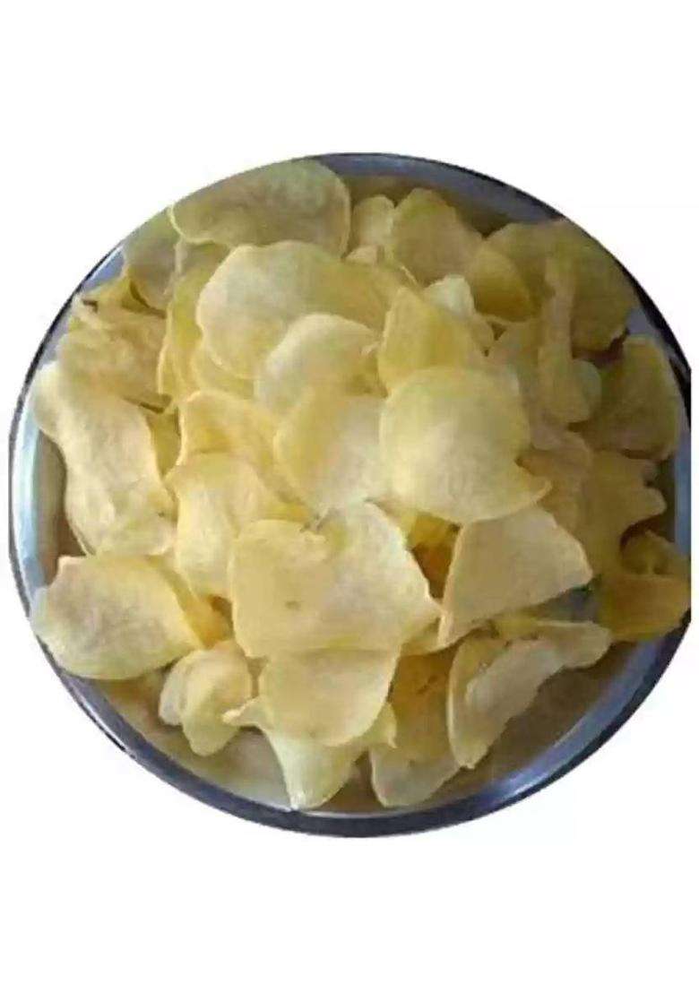 Br Cart Homemade Raw Potato Chips | Suitable For Vrat Dry Kacchi Chips| Aaloo (250 G) - Indya