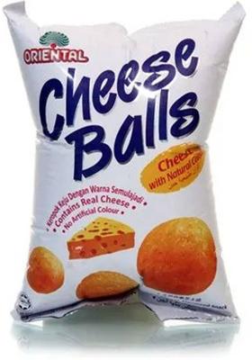 Oriental Cheese Ball - 60 Gm | Ready & Tasty Snack Pack Of 1 (Imported) Chips (60 G)