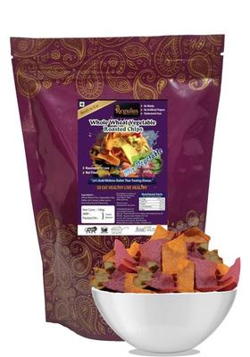 Regulus Whole Wheat Mix Veg Chips | Roasted 90Gx3Pack Diet Snack (3 X 30 G)