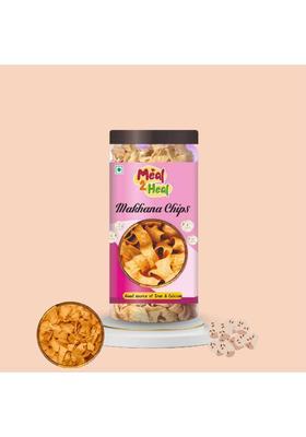 Meal2Heal Makhana Chips Crunchy & Light Snack Roasted Healthy (2.18 G)