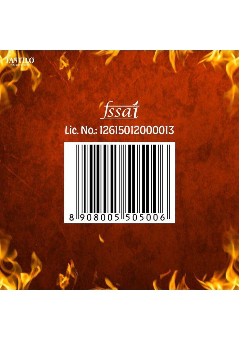 Tastilo Smoky Barbeque Nachos, Gluten-Free, Non-Gmo Corn, Zero Cholesterol, No Trans Fat Nachos (5 X 60 G) - Indya