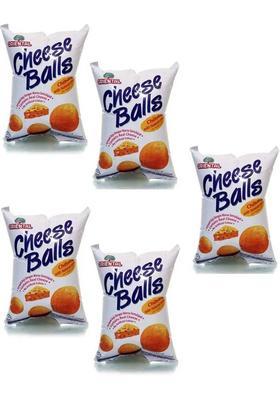 Oriental Cheese Ball - 60 Gm | Ready & Tasty Snack Pack Of 5 (Imported) Chips (5 X G)