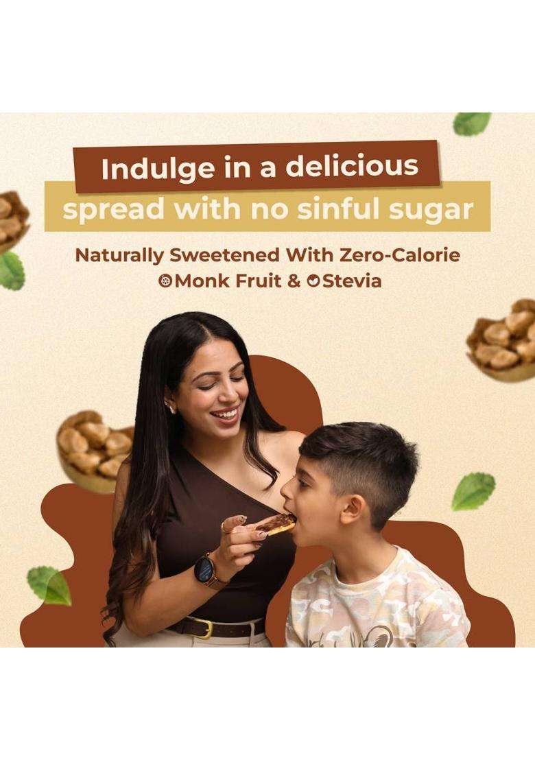 Notta Sin Trio Choco Spread Pack|No Added Sugar-Has Monk Fruit/Stevia|No Palm Oil (300 G, Pack Of 3) - Indya