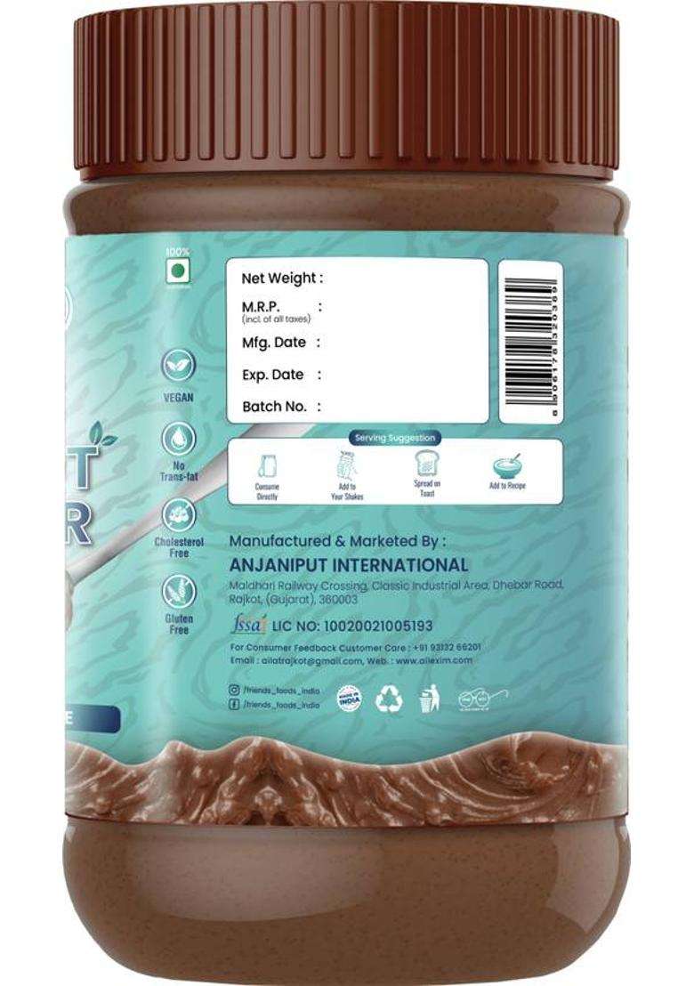 Friends Foods Peanut Butter (Chocolate Creamy) (350 G) - Indya