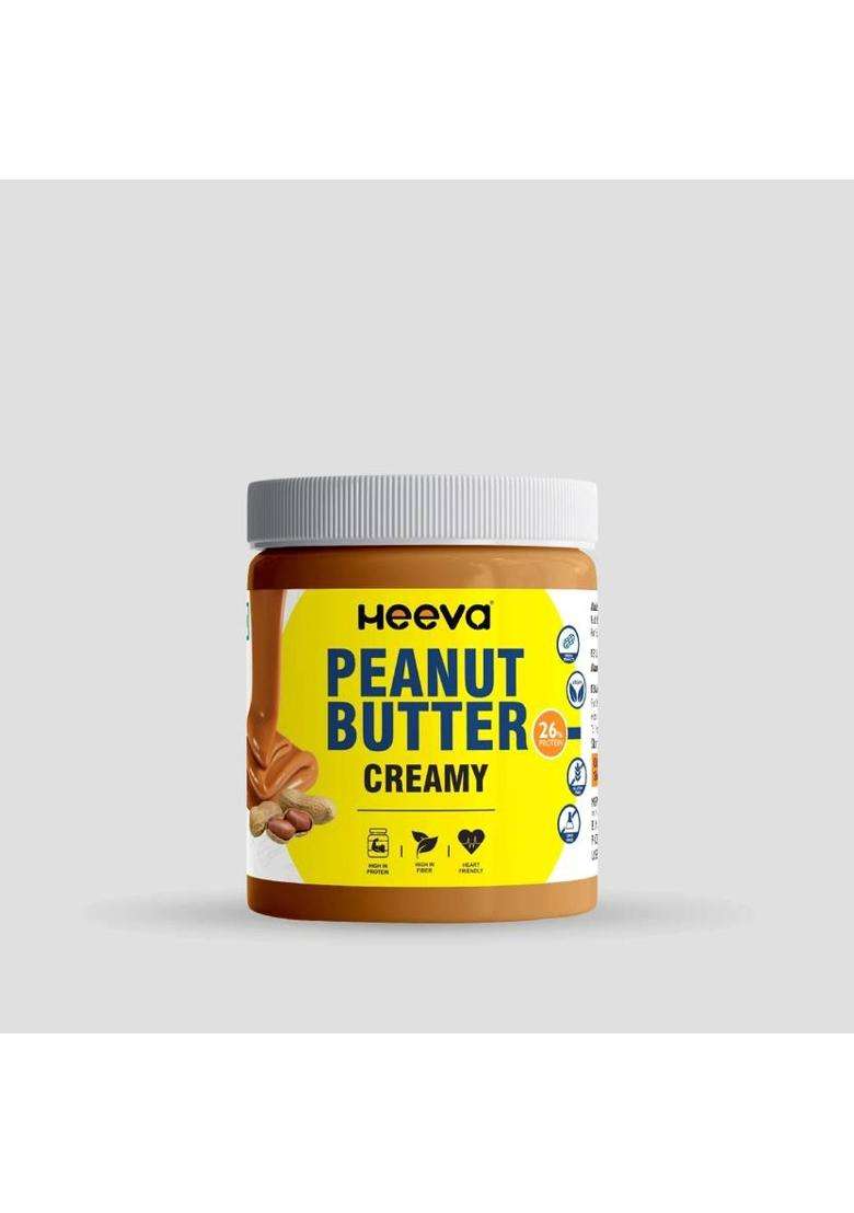 Heeva Peanut Butter Creamy (Classic) (350 G) - Indya