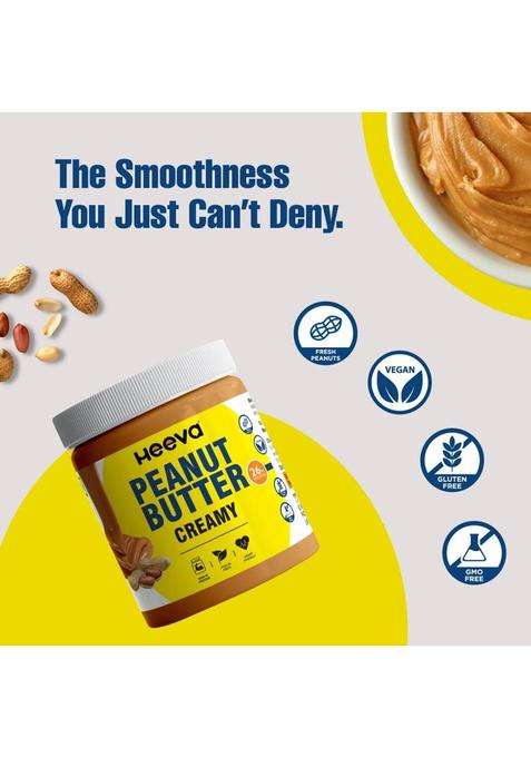 Heeva Peanut Butter Creamy (Classic) (350 G)